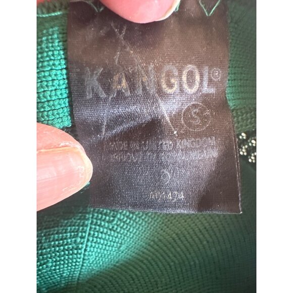 Kangol Mens Green Tropic 504 Ventair Flat Cap Size S St. patrick - Picture 5 of 6